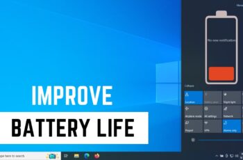 How to Increase laptop Battery Life in Windows